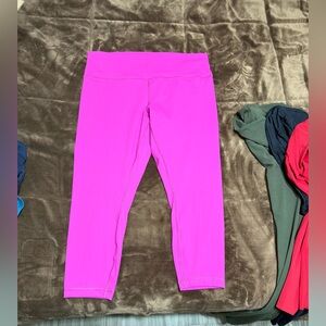 Woman’s size 18 lululemon athletica Pink Leggings